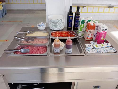 Mad på vandrehjemmet eller i nærheden