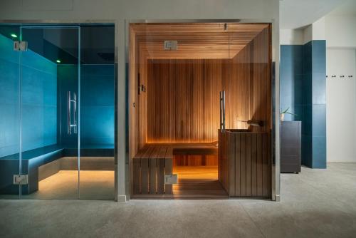 Ein Badezimmer in der Unterkunft Hotel Parma e Oriente Wellness & Spa