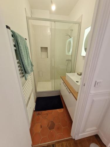 Appartement haussmannien canal Saint Martin