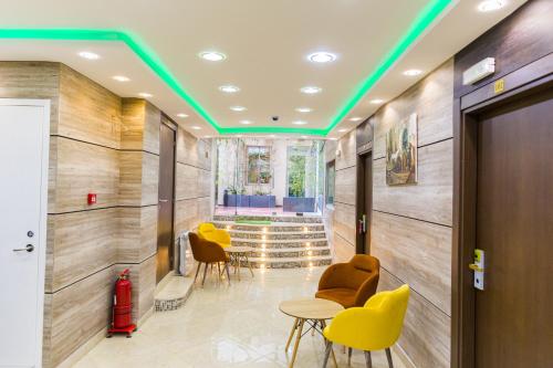 Posezení v ubytování Hôtel HNR