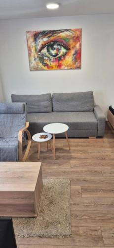 1 izbový pekný apartmán s neskorým odchodom až do 14 hodiny