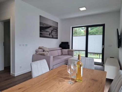 Apartament Happy Bursztynowy z klimatyzacją