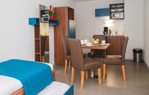 Χώρος καθιστικού στο Appart'hôtel Odalys City - Orléans Centre