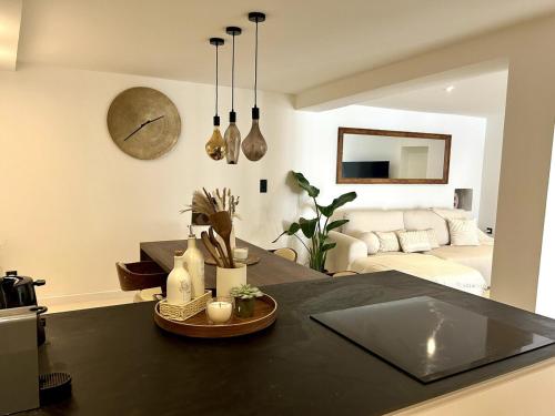 Televisor o centre d'entreteniment de Maison véla & Jacuzzi