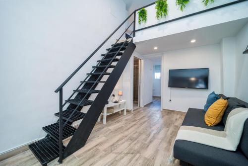 M4 Loft CasaCafeMadrid para 6 personas cerca del Centro de Madrid