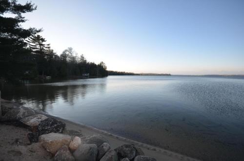 a view of a large body of water at Marcia Lee Lake House in Suttons Bay