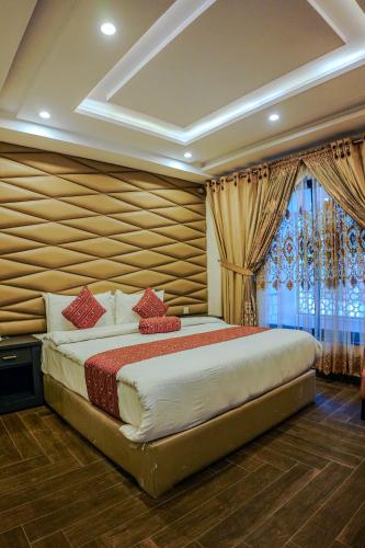 Destination Hotel Naranにあるベッド