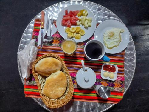 Jídlo v penzionu nebo okolí