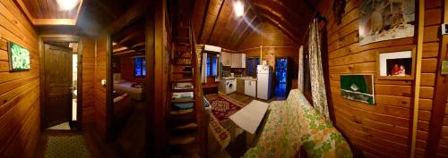 a view of a small room in a tiny house at Villa Balım in Koycegiz