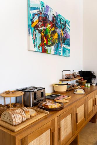 Mad på bed and breakfast-stedet eller i nærheden