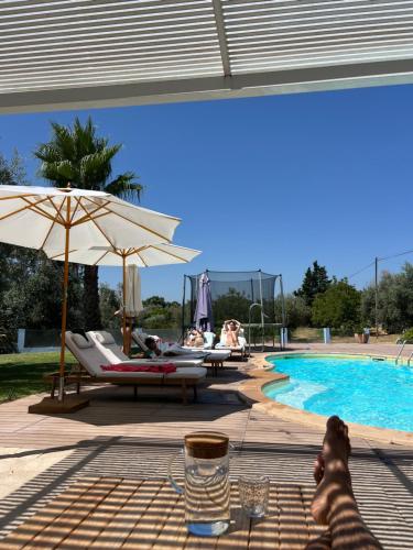Πισίνα στο ή κοντά στο Villa Solar da Fonte