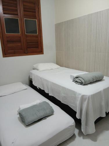 Ένα ή περισσότερα κρεβάτια σε δωμάτιο στο ground floor apartment
