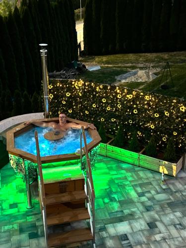 Πισίνα στο ή κοντά στο Zagrodek Premium Spa