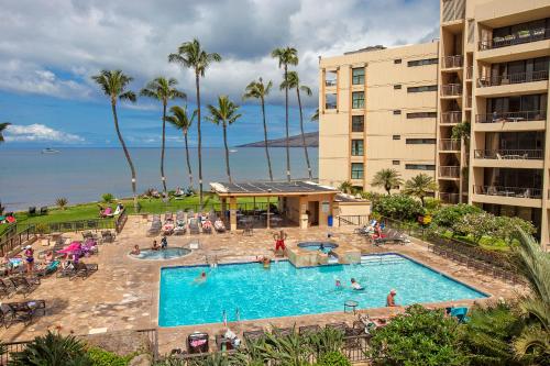 an image of a swimming pool at a resort at Sugar Beach 132 - MCH in Kihei
