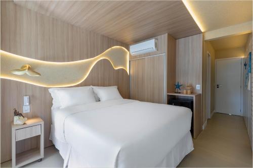 Katil atau katil-katil dalam bilik di SDesign Paraty Hotel