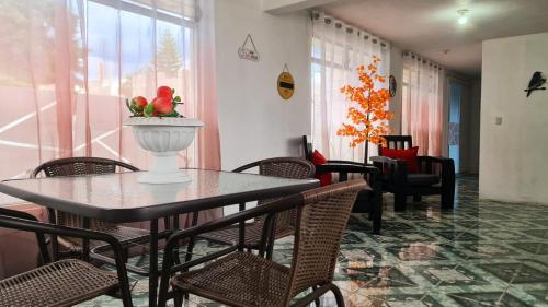 Χώρος καθιστικού στο Los Cerezos 1 Apartamentos