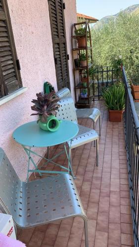 Μπαλκόνι ή βεράντα στο B&B Casetta Ninfa