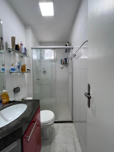 Bilik mandi di Apartamento para COP 30