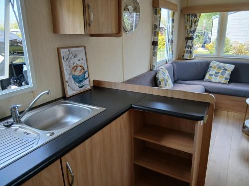 Køkken eller tekøkken på Lexi's Lodge