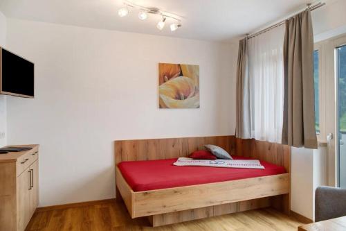 Postel nebo postele na pokoji v ubytování Bergliebe Apartments