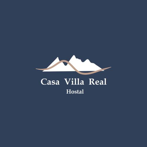a logo for a hotel in the mountains at Casa Villa Real in Toluca