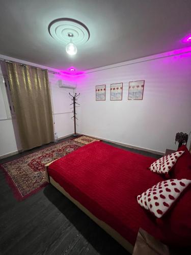 Cama o camas de una habitación en Grand Appartement Bon Prix 3eme étage