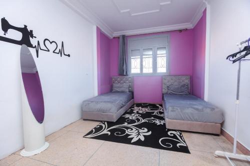 Zona de estar de Grand Appartement Bon Prix 3eme étage