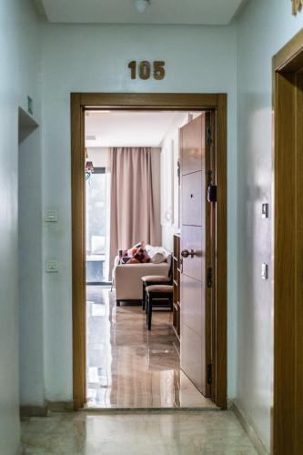 Гостиная зона в appartement résidence hivernage agadir bay