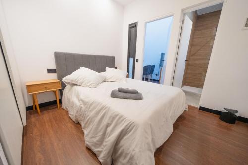 Ένα ή περισσότερα κρεβάτια σε δωμάτιο στο Coliving Canteras Connect Suites