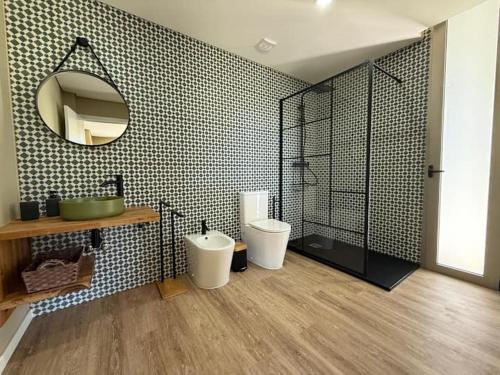 Koupelna v ubytování Perral Nature - Casa da Oliveira - Gerês