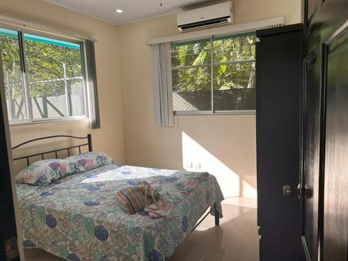 Ένα ή περισσότερα κρεβάτια σε δωμάτιο στο Casas Luna