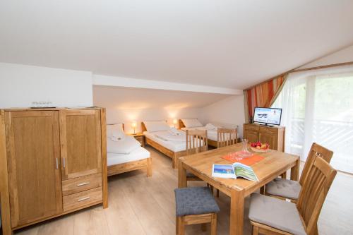 Posteľ alebo postele v izbe v ubytovaní Apartments Schmittental - Schmitten62 Self Check-In