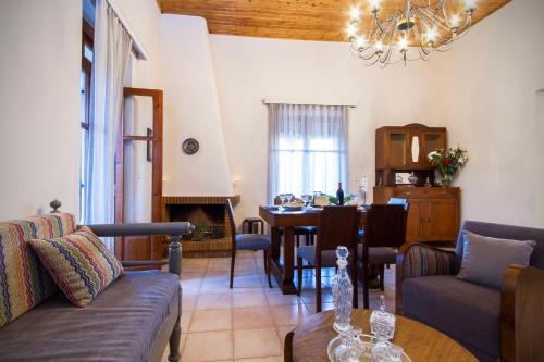 A seating area at Villa Christini