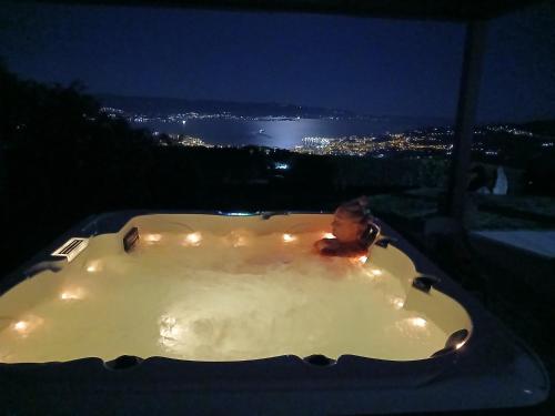 アラタにあるGîtes Sassone, piscine, jacuzzi et vue mer panoramique sur Ajaccioのギャラリーの写真