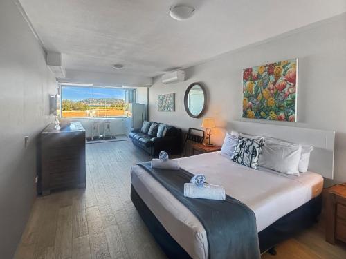 Χώρος καθιστικού στο Blue on Blue Studio Room 1272