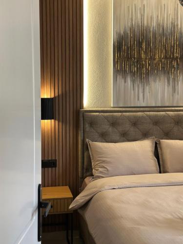 Ένα ή περισσότερα κρεβάτια σε δωμάτιο στο Bella Xanthi