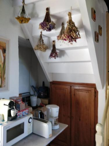 Dapur atau dapur kecil di Gite La Bessede - Dordogne