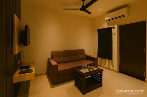 Un lugar para sentarse en Hajiyar Residency