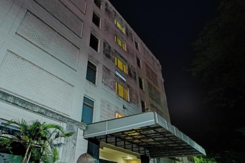 Das Gebäude in dem sich das Resort befindet