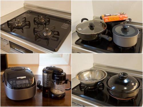 Dapur atau dapur kecil di Relax room delight