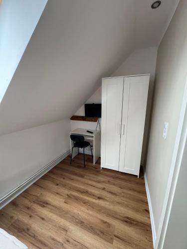 TV a/nebo společenská místnost v ubytování Rabbit House