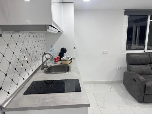 Dapur atau dapur kecil di Loft Yudy