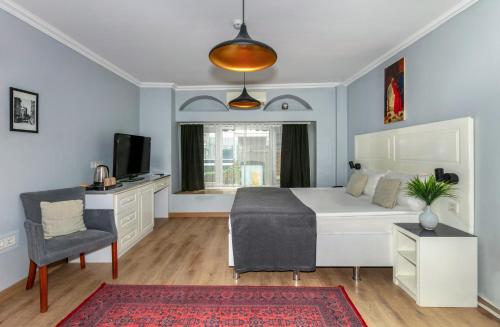 Зона вітальні в Lavanta Hotel