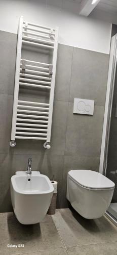 Koupelna v ubytování B&B Poggio dei Mori