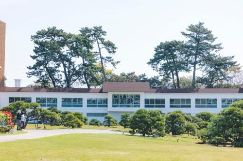 Κήπος έξω από το Seaside Hotel Maiko Villa Kobe
