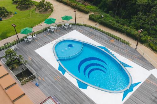 Πισίνα στο ή κοντά στο Seaside Hotel Maiko Villa Kobe