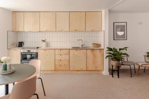 Køkken eller tekøkken på King Street Studios