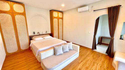Katil atau katil-katil dalam bilik di The BALIem Villa