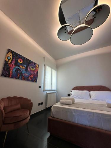Una cama o camas en una habitación de Vista Templi Luxury Suite