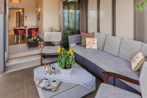 Zona de estar de Cheya Deluxe Residence Nisantasi Istanbul City Center